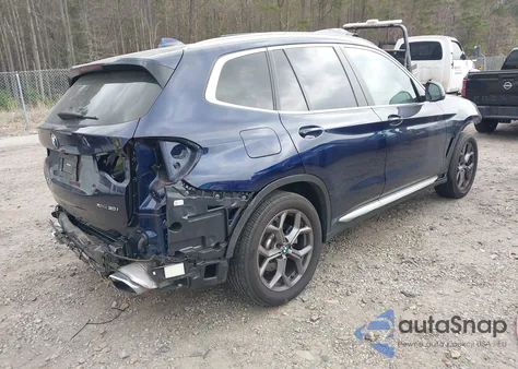 2023 BMW X3 xDrive30I z USA, uszkodzony, nr VIN 5UX53DP0XP9T01583